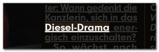 Diesel-Drama